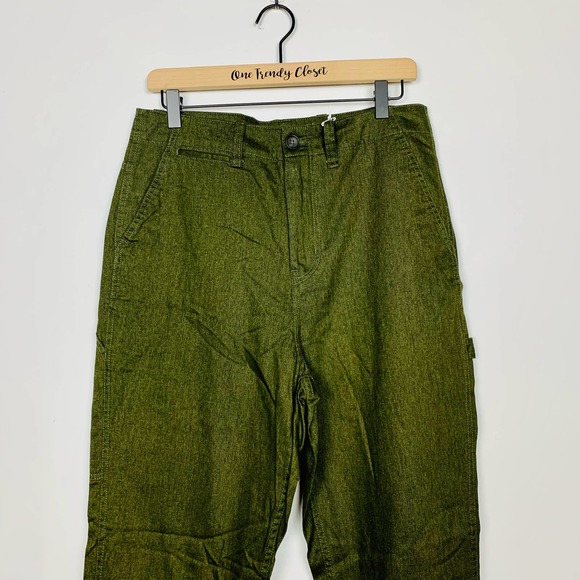 Saturdays NYC | NWT Kareem Carpenter Olive Pants Size 30 - Picture 7 of 11